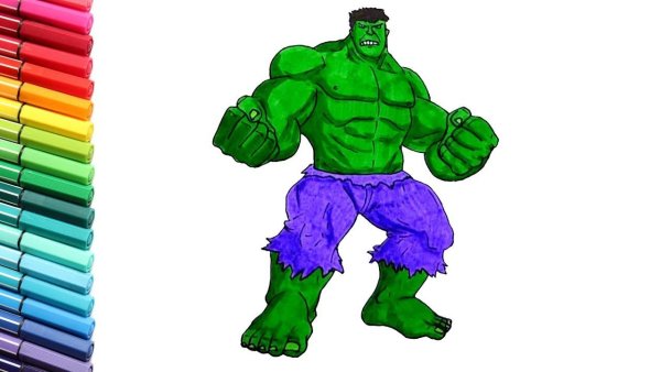Рисунок Халка
