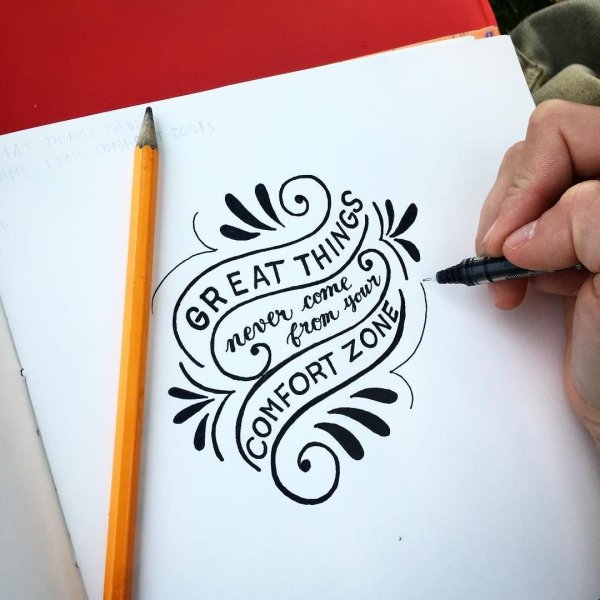 Флориш каллиграфия элементы