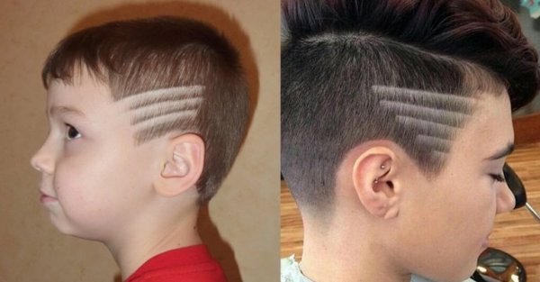 Мужские волосы для рисования