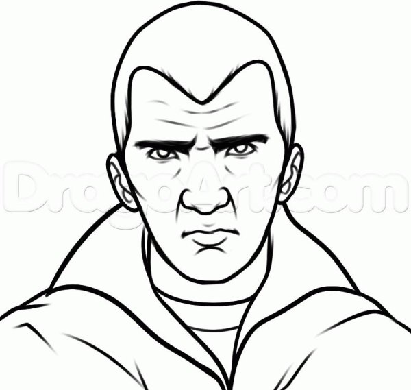 Нико Беллик карандашом