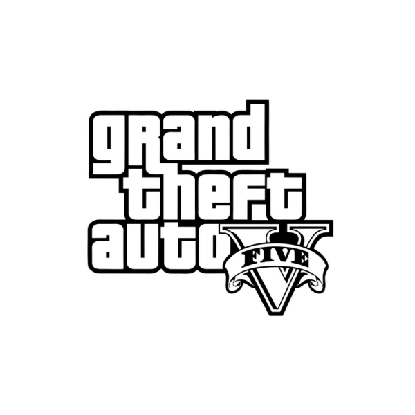 Grand Theft auto v надпись