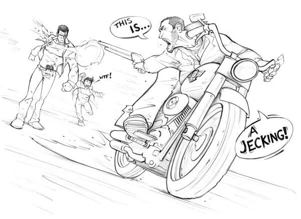 Раскраска ГТА