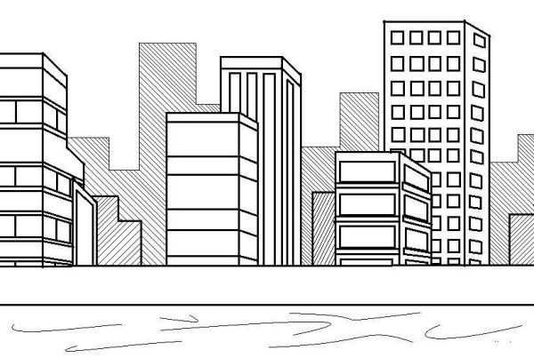 Раскраска здания