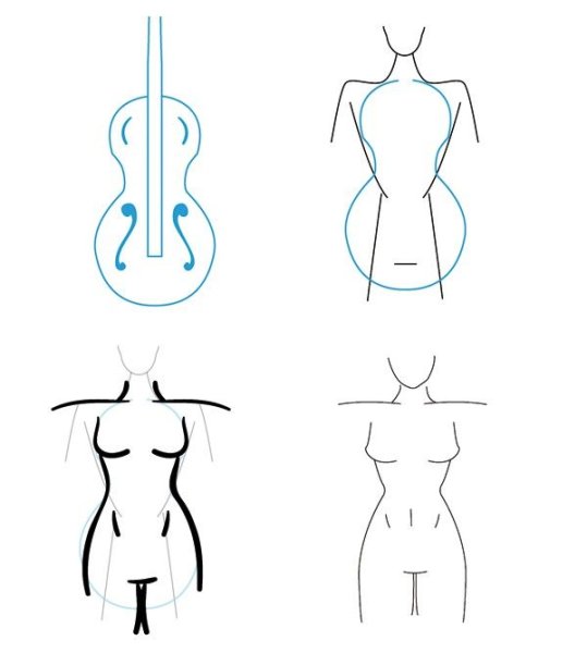 Женская фигура референс