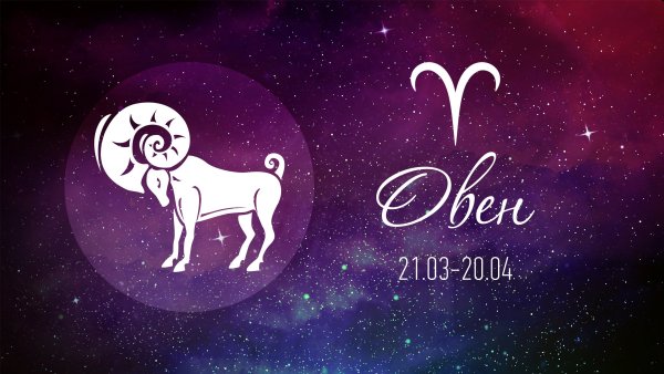 Знак зодиака Овен карандашом