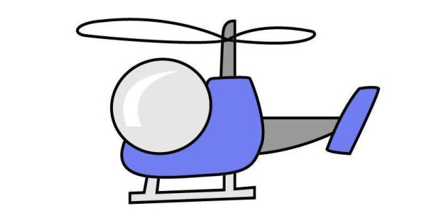 Вертолет в паинте