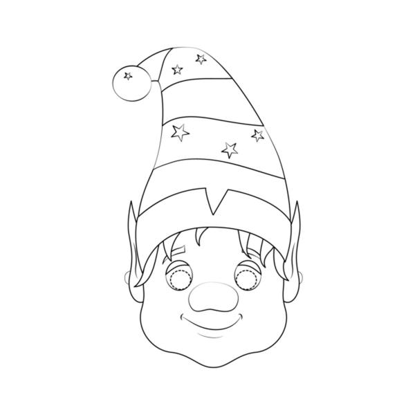 Эскиз эльфа для детей