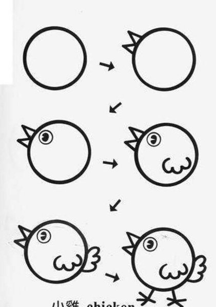 Пошаговое рисование для детей