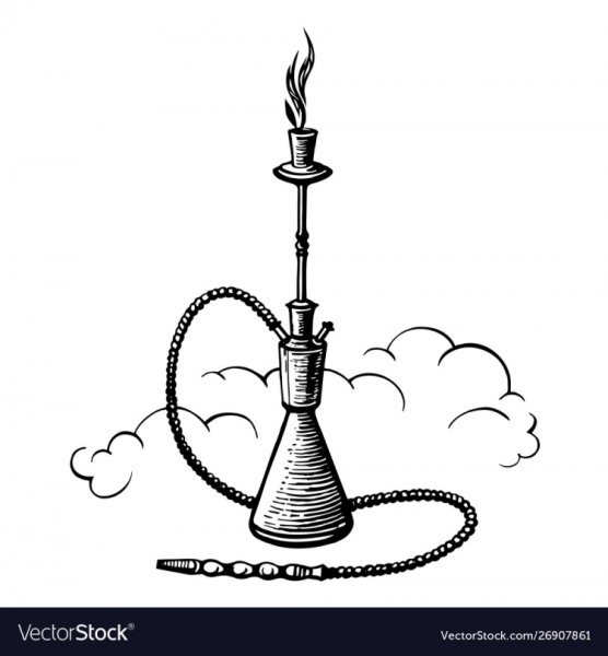 Кальян для срисовки