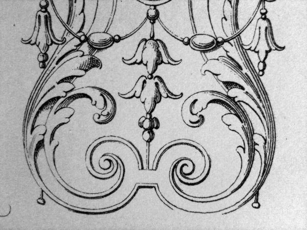 Стиль рококо Акант