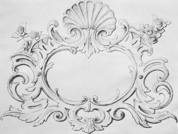 Узоры рококо Акант