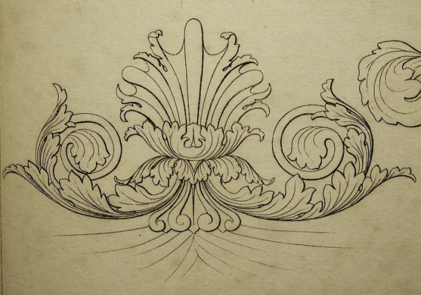 : Пальметта орнамент классицизм