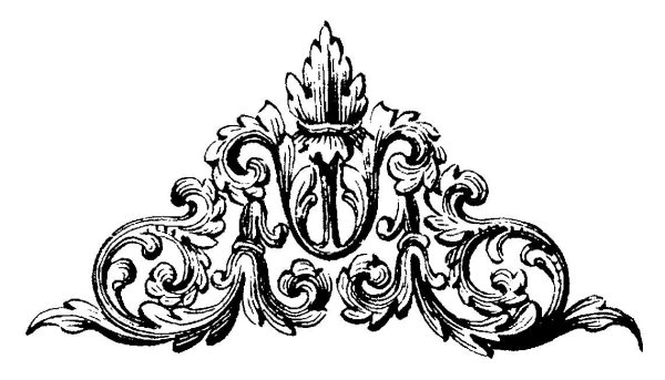 Элемент Барокко трафарет для резьбы по дереву