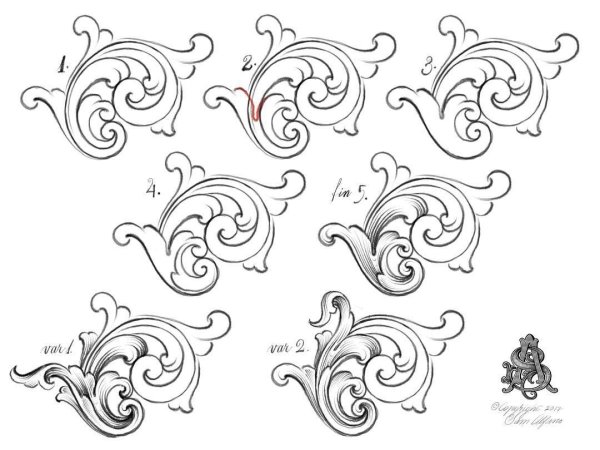 Орнамент рококо в мебели