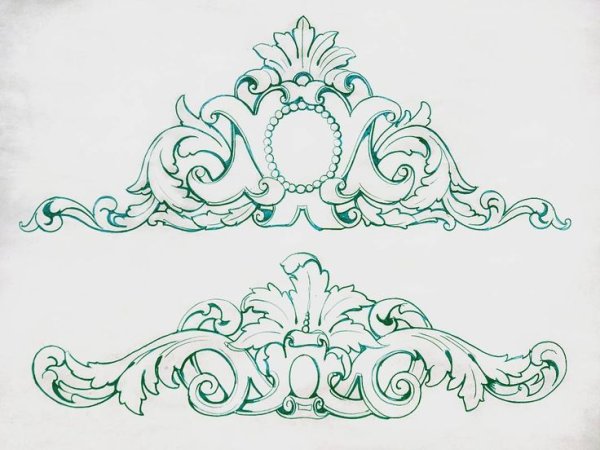 Роберт Кох рококо архитектурные узоры