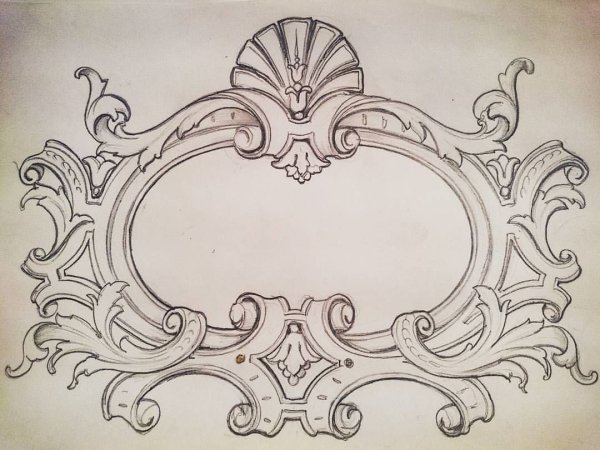 Рокайль — элемент орнамента стиля рококо