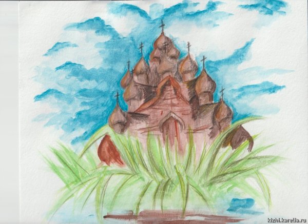 Кижи рисунок