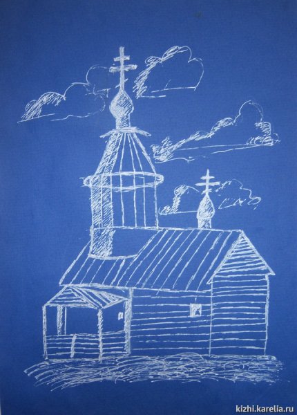 Аппликация Карелия Кижи