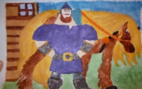 Легкий портрет Ильи Муромца