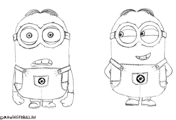 Рисунки карандашом прикольные