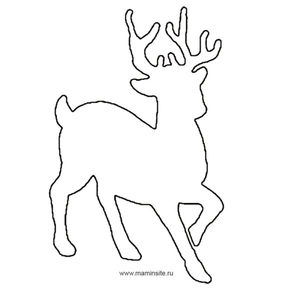 Снежинка трафарет для вырезания