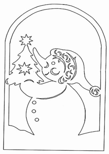 Украшения на окна домики