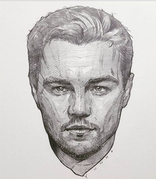 Мужчина рисунок карандашом