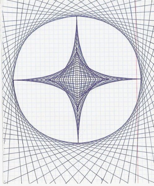 Оптические иллюзии на бумаге