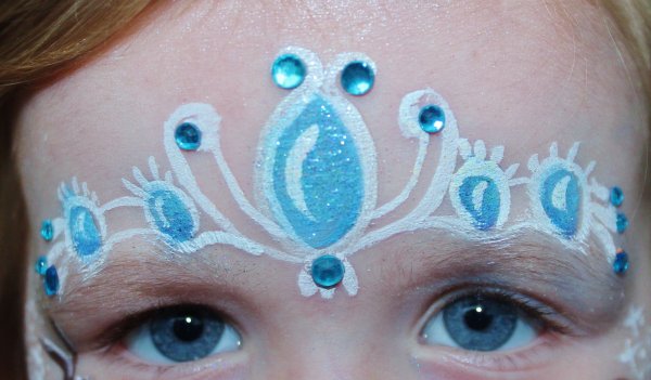 Аквагрим корона для детей