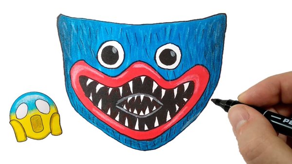 Хагги Вагги черно белый