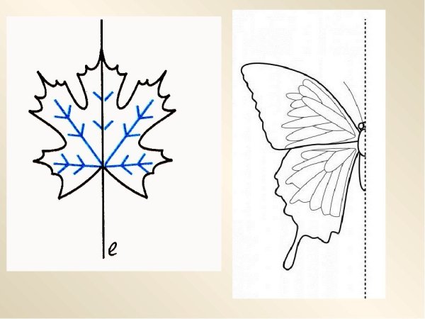 Центральная симметрия рисунки