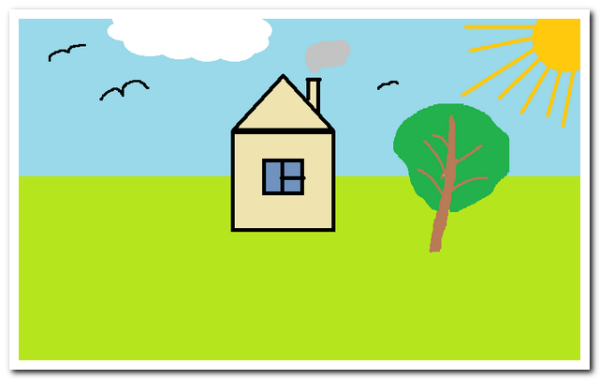 Рисование в пейнте