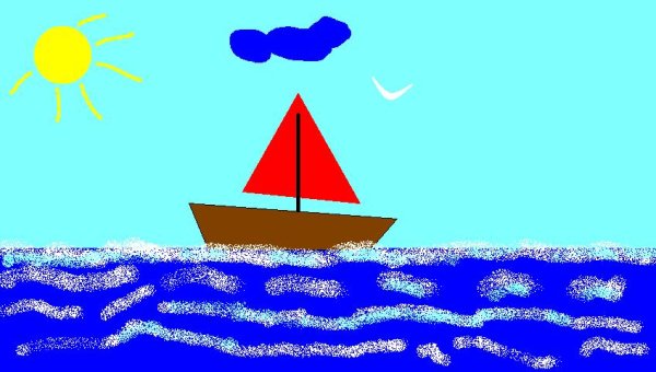 Рисование в Paint