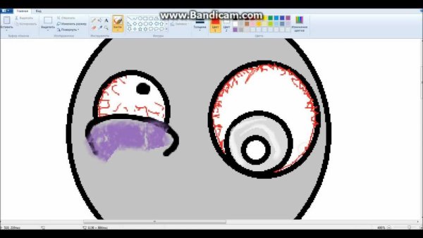 Крутые рисунки в паинте