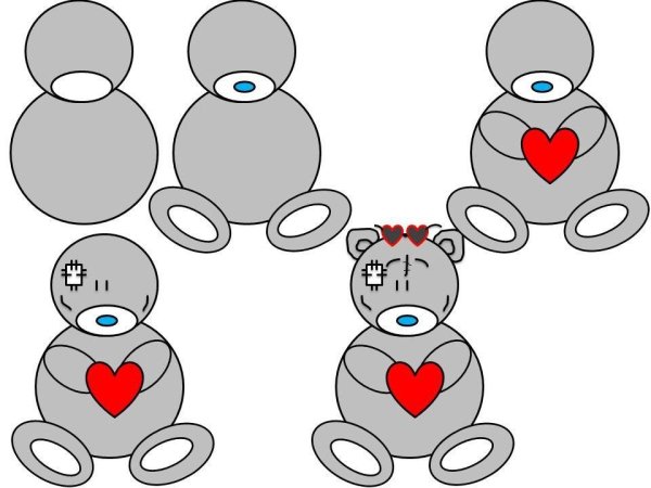 Рисунки из автофигур в Word