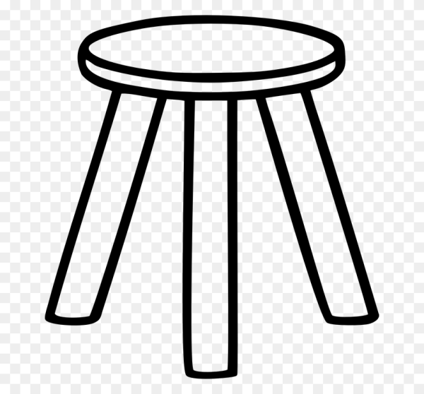 Табуретки рисунок рисунок простой