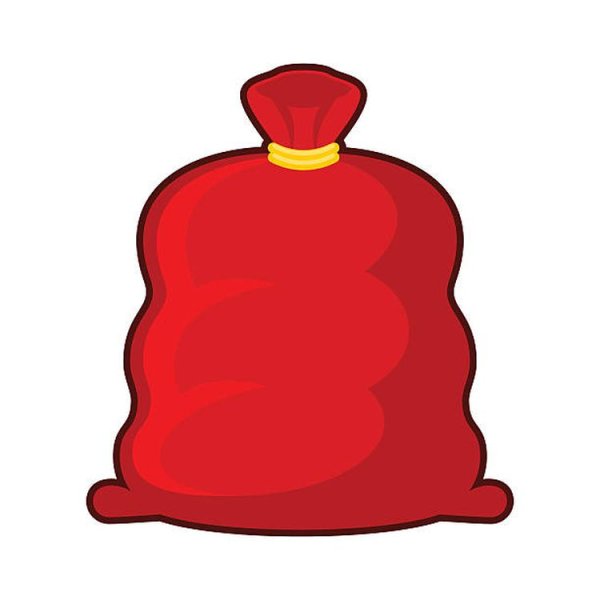 Мешок Деда Мороза без фона