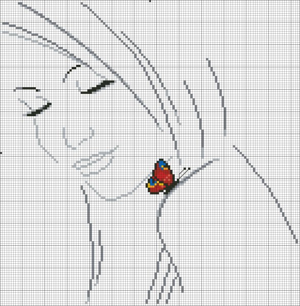 Вышивка гладью по контуру