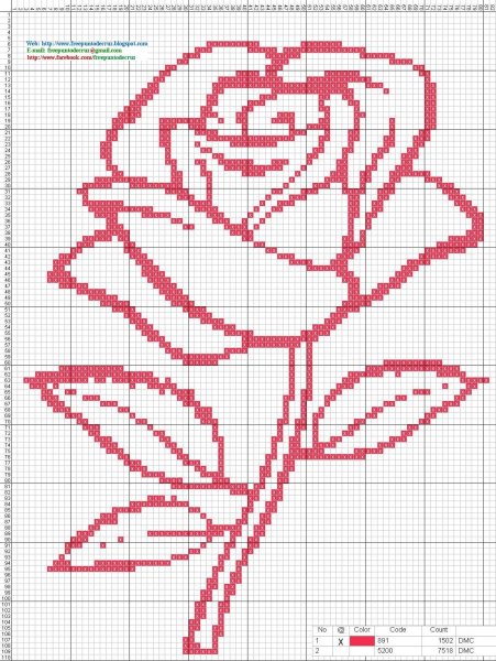 Рисунки для вышивания крестиком схемы