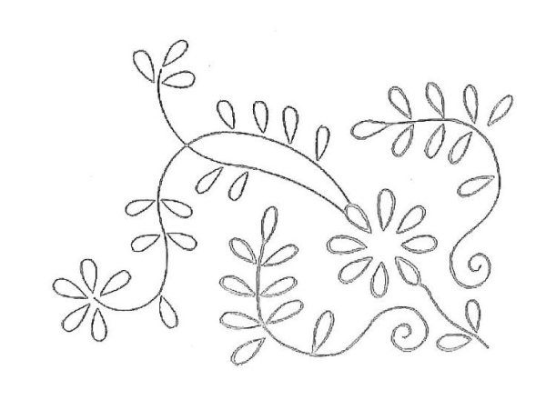 Рисунки для вышивания тамбурным швом для детей