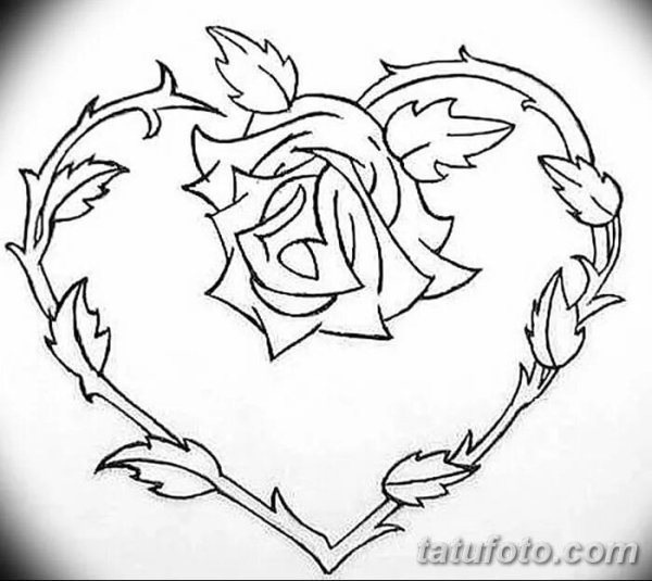 Сердце для выжигания