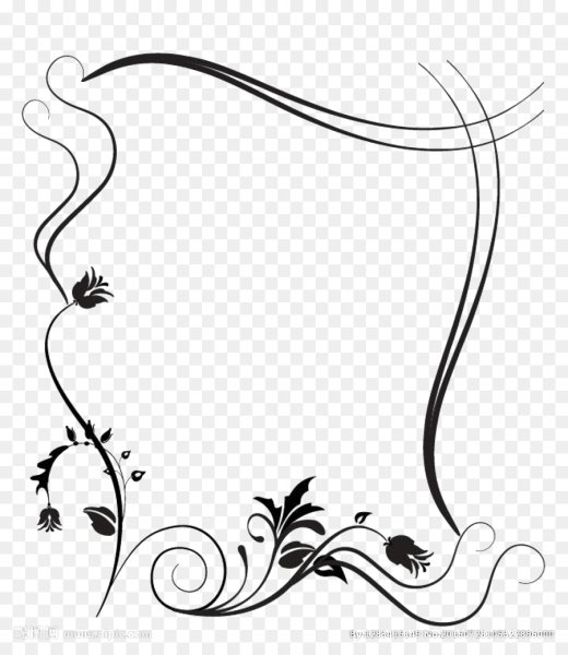 Угловая рамка для текста