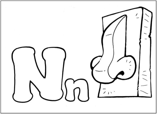 Буквы английского алфавита раскраска