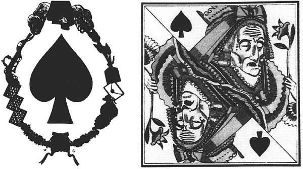 Пиковая дама карта Пушкин