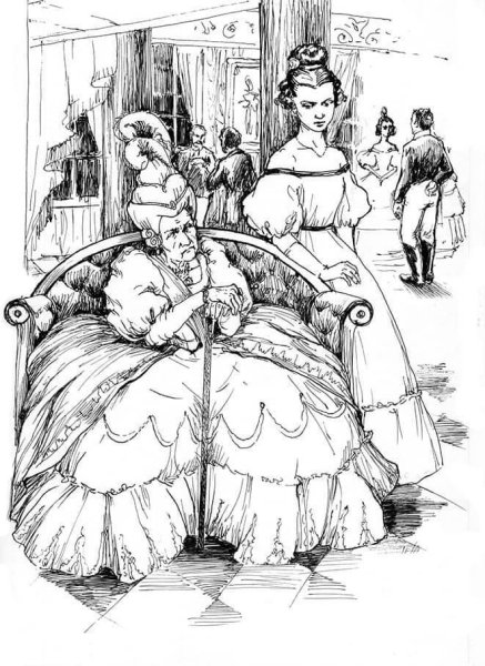 Пиковая дама Пушкин иллюстрации к произведению