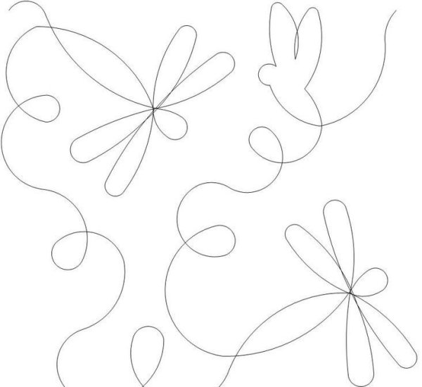 Схемы машинной Стежки для квилтинга