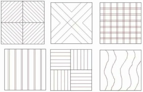 Стежка простые схемы