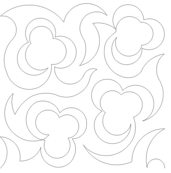 Трафареты для Стежки