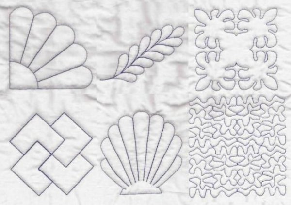 Несложный узор для машинной Стежки