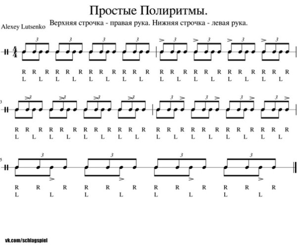 Джазовый ритмический рисунок